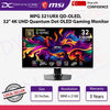 MSI MPG 321URX QD-OLED, 32" 4K UHD Quantum Dot OLED Gaming Monitor, 3840 x 2160, 0.03ms, 240Hz, HDR 400, 90W USB Type C - MSIMPG321URXQDOLED