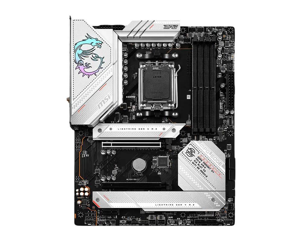 MSI MPG B650 EDGE WIFI AM5 ATX MOTHERBOARD - D5 - MSIMPGB650EDGEWIFI