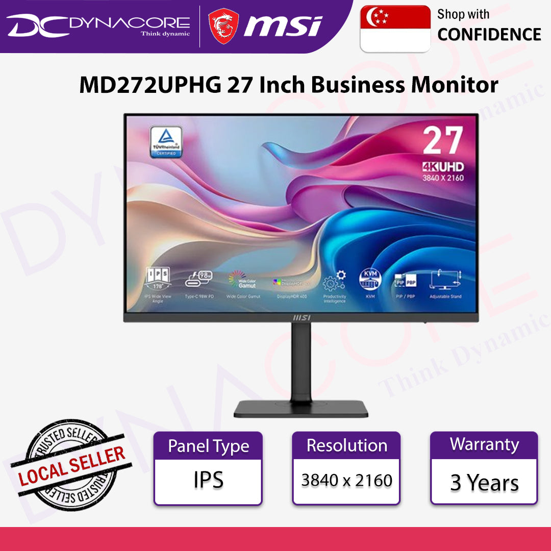 MSI Modern MD272UPHG 27 Inch Business Monitor 60Hz,4ms-MSIMD272UPHG