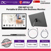 MSI PRO MP161 E2 15.6 inch Portable & Ultra-slim Business Monitor, IPS Panel, Full HD 1920 x 1080, 60Hz, Metal Gray - MSIPROMP161E2
