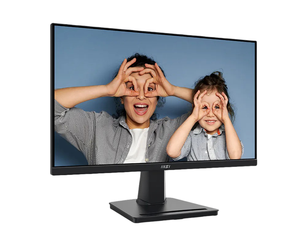 MSI PRO MP225 21.5 Inch, Full HD, 100 Hz, Eye-Friendly Screen, Tilt-Adjustable, D-Sub (VGA) Monitor, Black - MSIPROMP225
