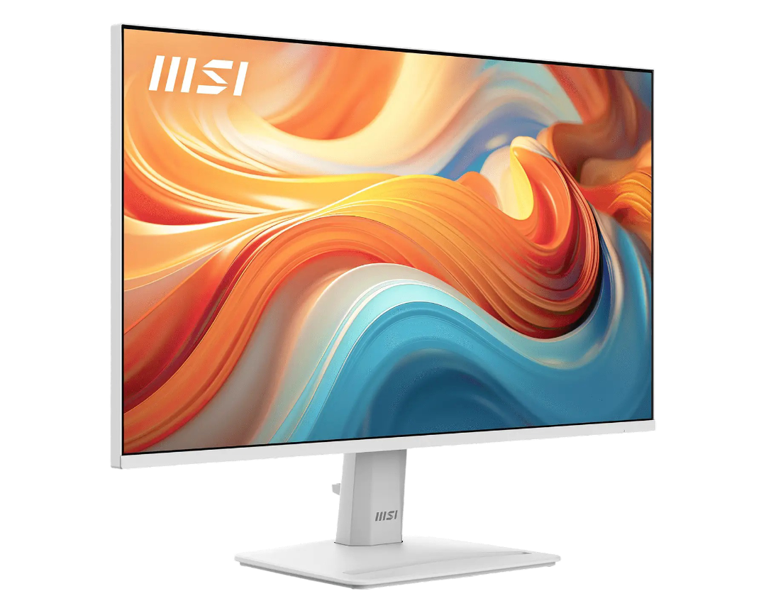 MSI PRO MP251W E14A 24.5 Inch 144Hz 1ms MPRT 4ms GtG FHD IPS Monitor White - MSIPROMP251WE14A