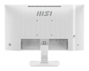 MSI PRO MP251W E14A 24.5 Inch 144Hz 1ms MPRT 4ms GtG FHD IPS Monitor White - MSIPROMP251WE14A