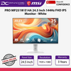 MSI PRO MP251W E14A 24.5 Inch 144Hz 1ms MPRT 4ms GtG FHD IPS Monitor White - MSIPROMP251WE14A
