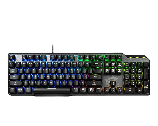 MSI Vigor GK50 Elite TKL LR US Mechanical RGB Gaming Keyboard with Kahil Blue Switches-MSIVIGORGK50ELITEKAILHBLUE