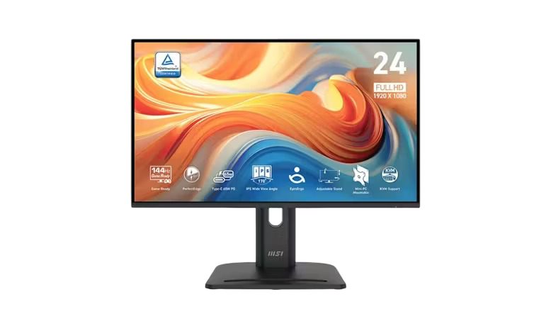 MSI PRO MP245PHG E14 23.8-inch IPS FHD Monitor 144Hz,1ms- MSIPROMP245PHGE14