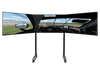 Next Level Racing NLR-R011 Round Tube Freestanding Triple Monitor Stand - 850041503967
