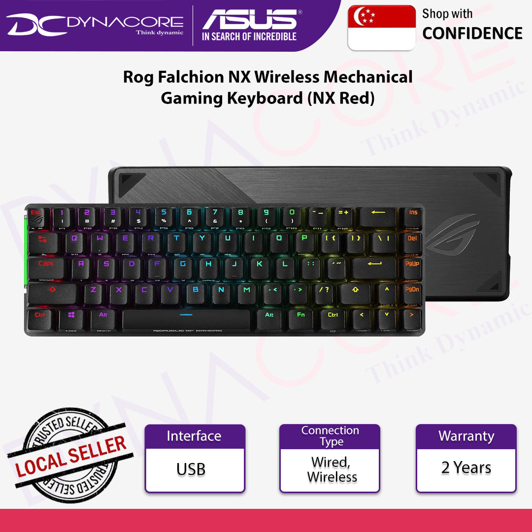 ROG Falchion NX 65% Wireless RGB Gaming Mechanical Keyboard