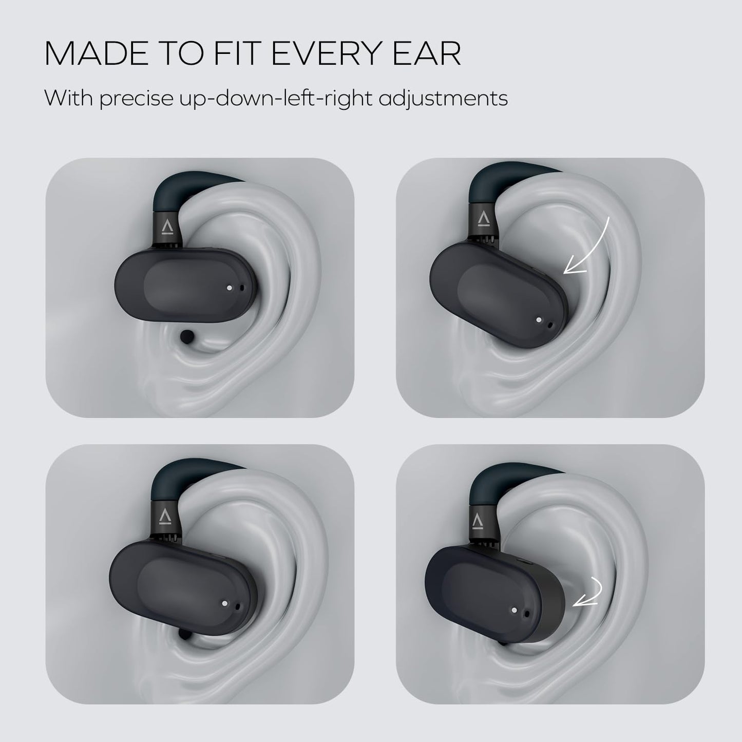 Creative Outlier Go Open-Ear Headphones with Adjustable Fit - 5390660196270