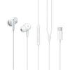 EDIFIER P230 USB-C HI-RES WIRED EARBUDS WITH MIC WHITE - 6923520270064