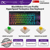 Razer BlackWidow V4 Low-Profile HyperSpeed Razer Green & Orange & Yellow Switch Tenkeyless Size Keyboard - 8887910073612 / 8887910073759 / 8887910073773