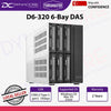 TERRAMASTER D6-320 External Hard Drive Enclosure - 6Bay USB3.2 Gen2 10Gbps SINGLE DISK - 6939236143615