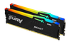 Kingston FURY Beast RGB 32GB (2x16GB) 6000MHz DDR5 CL30 Desktop Memory | AMD EXPO | Kit of 2 | KF560C30BBEAK2-32- 740617342895