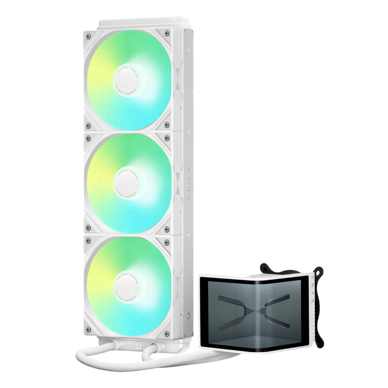 TRYX  PANORAMA SE 360 ARGB LIQUID COOLER - WHITE - 850066255209