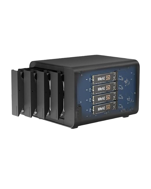 TerraMaster D8 Hybrid 8-Bay USB 3.2 Gen 2 RAID Enclosure - 6939236145503