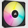 Corsair iCUE AF120 RGB SLIM 120mm PWM Fluid Dynamic Bearing Fan - Black Twin Pack CO-9050163-WW-840006693758