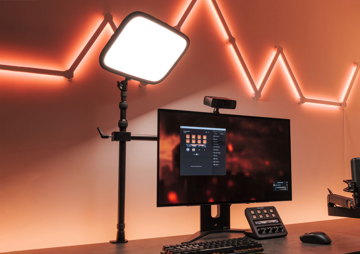 Elgato 2500 Lumens Professional Studio LED Panel Key Light - 813180020672