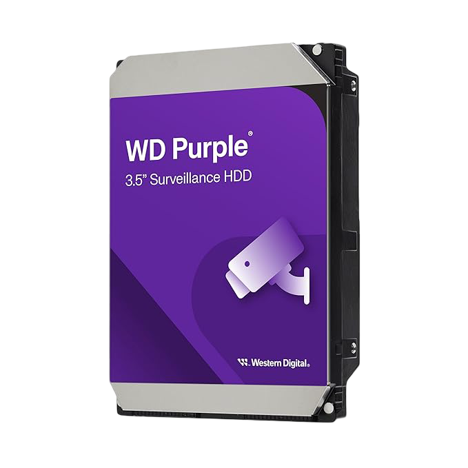 WD Purple 2TB 3.5" Surveillance SATA Hard Drive - 5400RPM, 64MB Cache, WD23PURZ - WD23PURZ