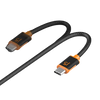 J5create USB-C™ to USB-C™ Sync & Charge Cable with a Braided Polyester Cover for High Durability - JUCX24 - 4712795083989