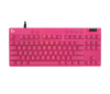 Logitech PRO X TKL Rapid tenkeyless Corded Gaming Keyboard with Magnetic Analog Switches  - Magenta - 097855198938