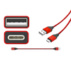 J5create USB Type-C to USB 2.0 Cable Red JUCX12RL | USB Type-C to USB Type-A | 480Mbps | 1 Year Warranty - 4712795083033