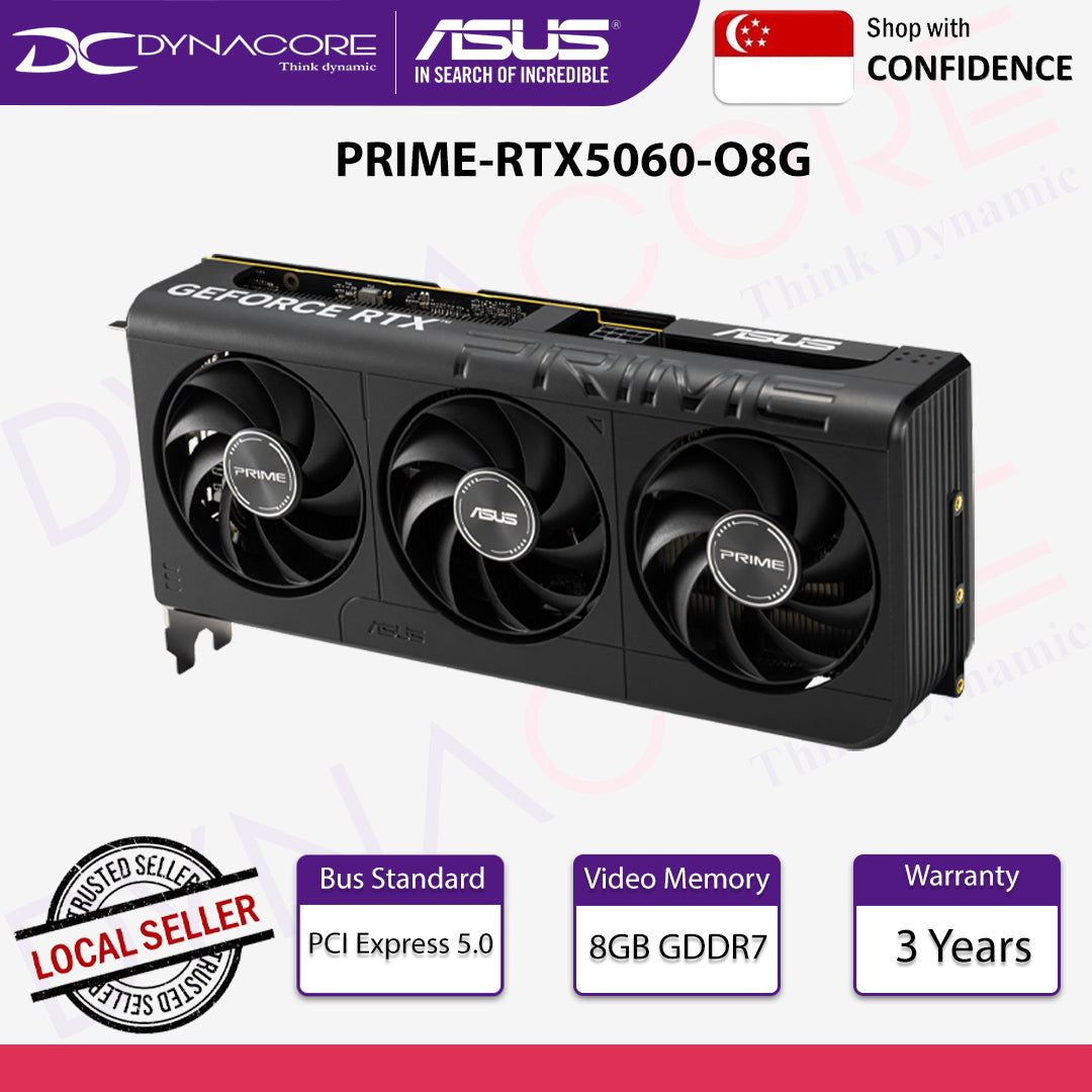 ASUS PRIME GeForce RTX™ 5060 8GB GDDR7 OC Edition - 199291057852