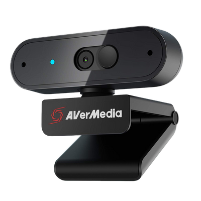 Avermedia PW310P Webcam Full 1080p 30fps HD Camera with Autofocus and Dual Stereo Microphones - PW310P