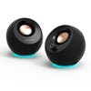 Creative Pebble Pro - Minimalist 2.0 USB-C Computer Speakers - Black / White - 5390660195174 / 5390660196515