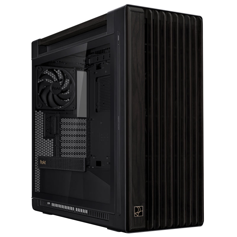 ASUS ProArt PA602 Wood Edition Mid Tower Casing - Tempered Glass Panel - 197105664401