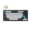 Keychron Q1 Max QMK/VIA Wireless Custom Mechanical Keyboard - Fully Assembled Knob - Carbon Black - Gateron Jupiter Red, Brown, Banana Switches - 4895248863304 / 4895248863311 / 4895248863328
