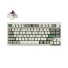 Keychron Q1 Max QMK/VIA Wireless Custom Mechanical Keyboard - Fully Assembled Knob - Shell White - Gateron Jupiter Red, Brown, Banana Switches - 4895248863335 / 4895248863342 / 4895248863359
