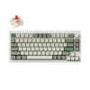Keychron Q1 Max QMK/VIA Wireless Custom Mechanical Keyboard - Fully Assembled Knob - Shell White - Gateron Jupiter Red, Brown, Banana Switches - 4895248863335 / 4895248863342 / 4895248863359