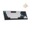 Keychron Q3 Max QMK/VIA Wireless Custom Mechanical Keyboard - Fully Assembled Knob - Carbon Black - Gateron Jupiter Red, Brown, Banana Switches - 4895248865490 / 4895248865506 / 4895248865513