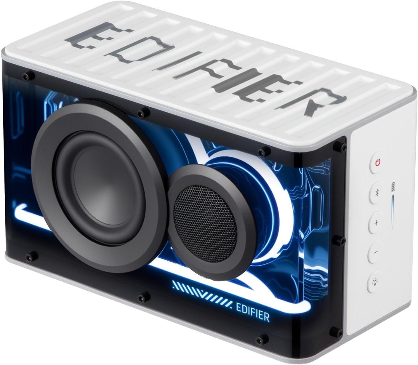 EDIFIER QD25 PORTABLE BLUETOOTH RGB SPEAKER BLACK / WHITE - 6923520216994 , 6923520217007