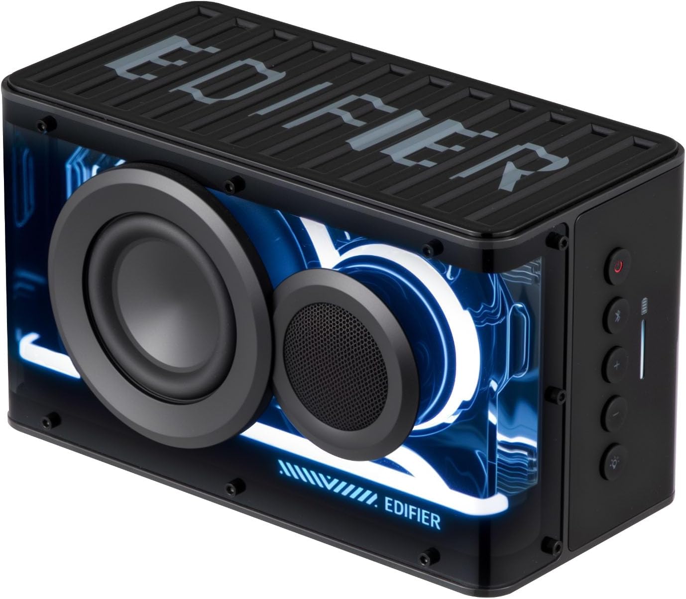 EDIFIER QD25 PORTABLE BLUETOOTH RGB SPEAKER BLACK / WHITE - 6923520216994 , 6923520217007