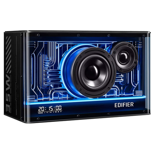 EDIFIER QD35 TABLETOP SPEAKER WITH GAN CHARGER 40W BLACK / WHITE - 6923520269990 , 6923520285006