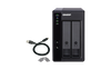 QNAP TR-002 2-bay 3.5" SATA HDD USB 3.1 Gen2 10Gbps Type-C hardware RAID external enclosure - 885022017249