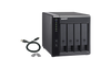 QNAP TR-004 4-bay 3.5" SATA HDD USB 3.0 Type-C hardware RAID external enclosure - 885022016358