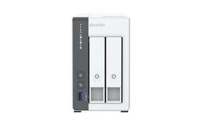 QNAP TS-216G 2 Bay ARM 4-core Cortex-A55 2.0GHz CPU 2.5Gbps 4 GB on board Non-expandable Desktop NAS - 885022027415