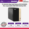 QNAP TS-264-8G 2 Bay Intel Celeron N5105/N5095 Non-expandable 8GB RAM Desktop NAS - 885022024681