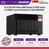 QNAP TS-673A-8G 6 Bay AMD Ryzen V1000 series V1500B 4-core 8-thread 2.2 GHz 8GB NAS - 885022020928