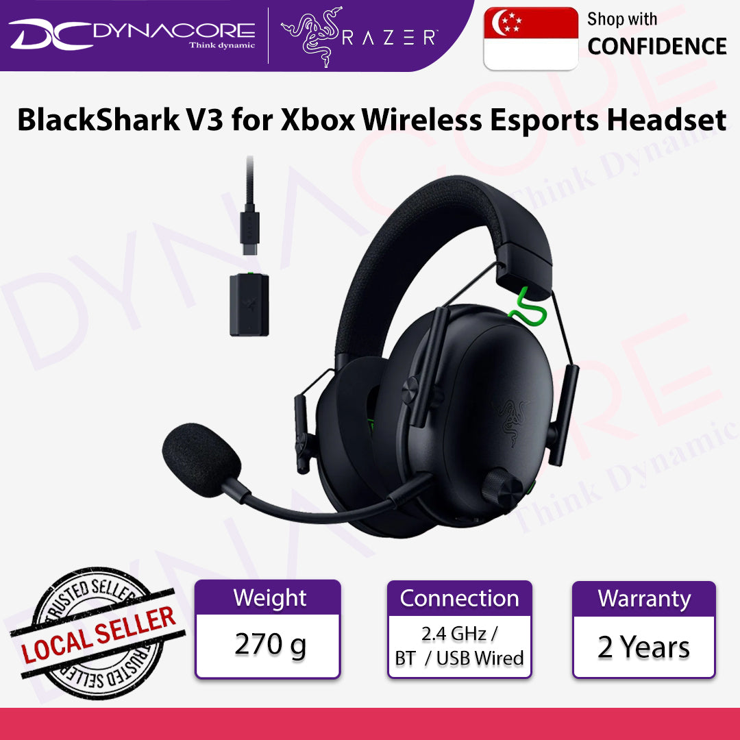 Razer BlackShark V3 for Xbox Wireless Esports Headset - 8887910061299