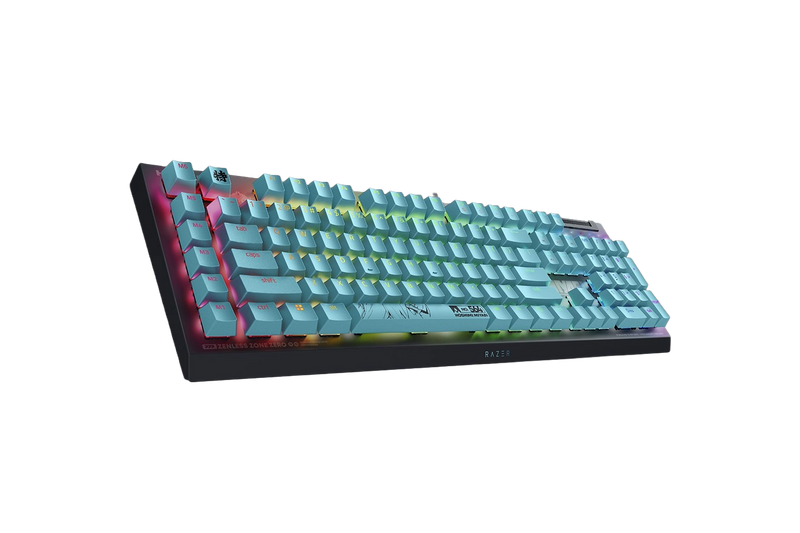 Razer BlackWidow V4 X Green Switches Mechanical Gaming Keyboard Zenless Zone Zero Edition - 8907910073990