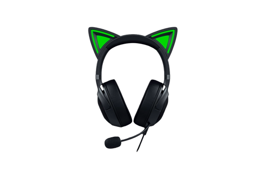 Razer Kraken Kitty V2 - Wired RGB Headset with Kitty Ears for Gaming - Black / Quartz / White - 8887910060254 / 8887910060278 / 8887910060971