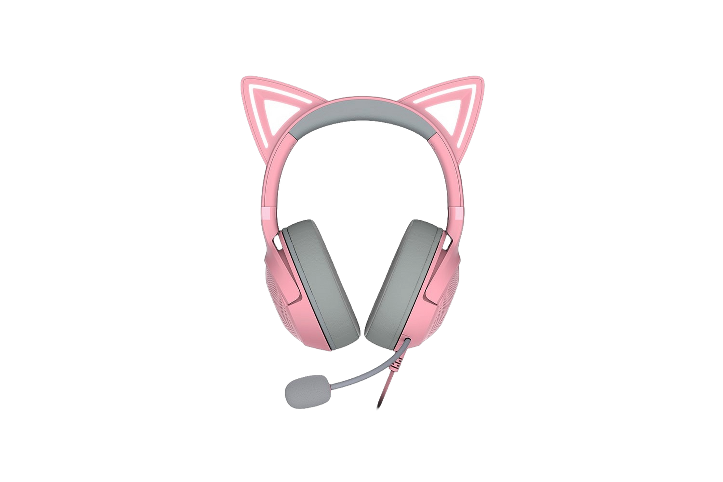 Razer Kraken Kitty V2 - Wired RGB Headset with Kitty Ears for Gaming - Black / Quartz / White - 8887910060254 / 8887910060278 / 8887910060971