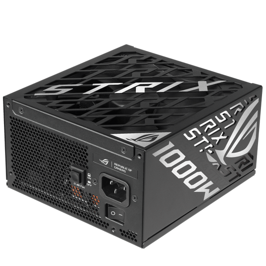 ASUS ROG Strix 1000W Platinum is a cool and quiet PSU with stable power delivery - 197105594388