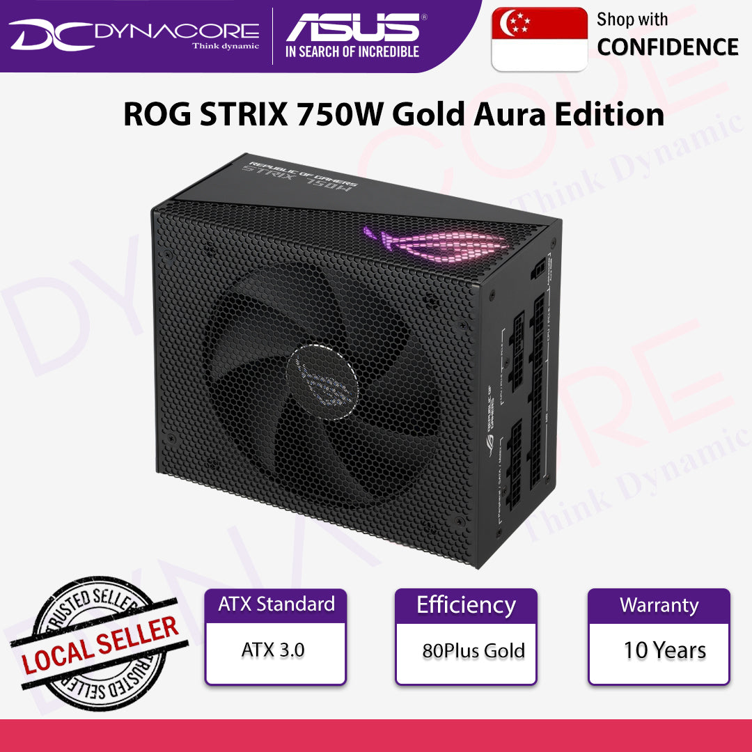ASUS ROG Strix 750W Gold Aura combines premium components - 195553722360