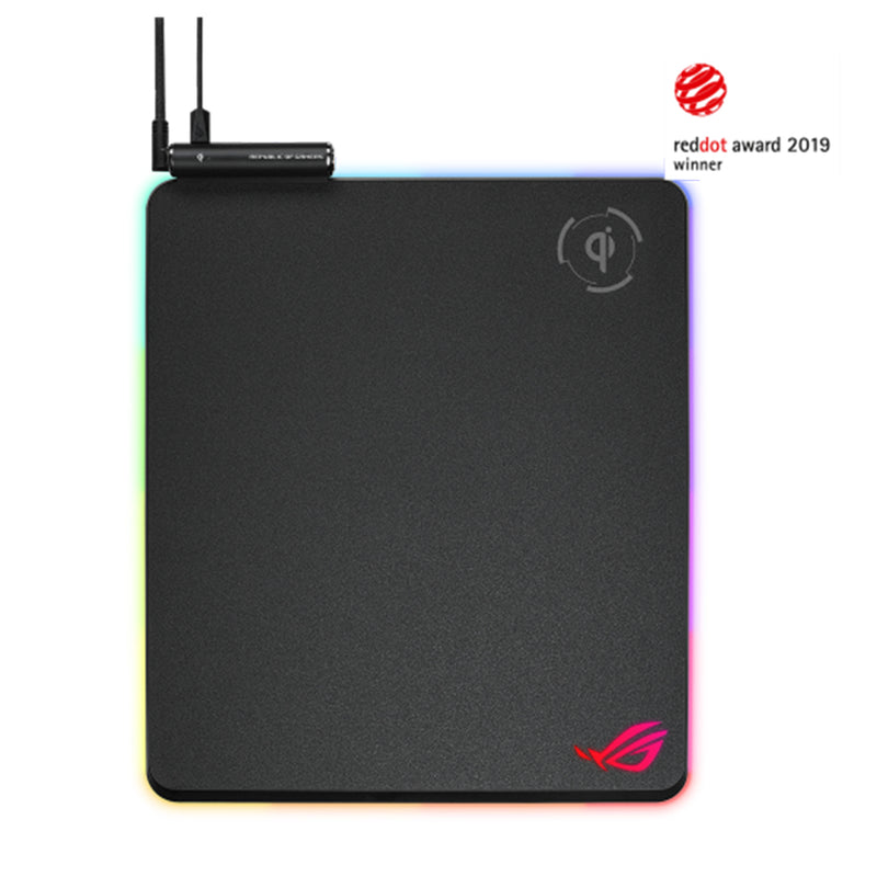 ASUS ROG Balteus Qi Wireless-Charging RGB Gaming Mouse Pad - 192876059883