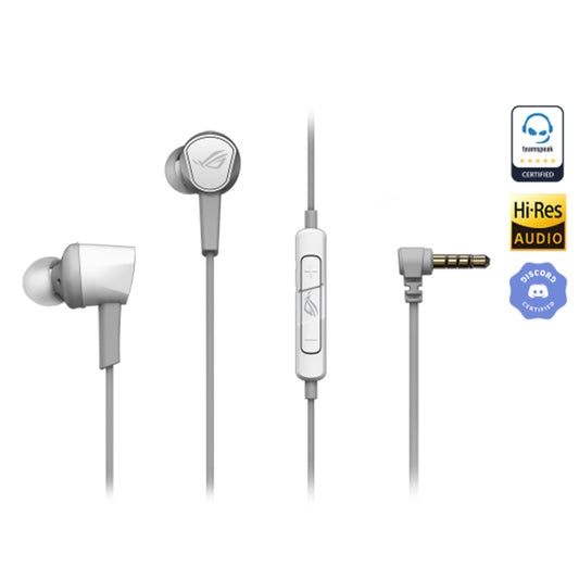 ASUS ROG Cetra II Core Moonlight White in-ear gaming headphone - 195553127219