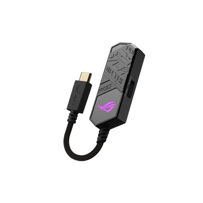 ASUS ROG CLAVIS USB-C TO 3.5MM GAMING DIGITAL-TO-ANALOG CONVERTER - 192876958032